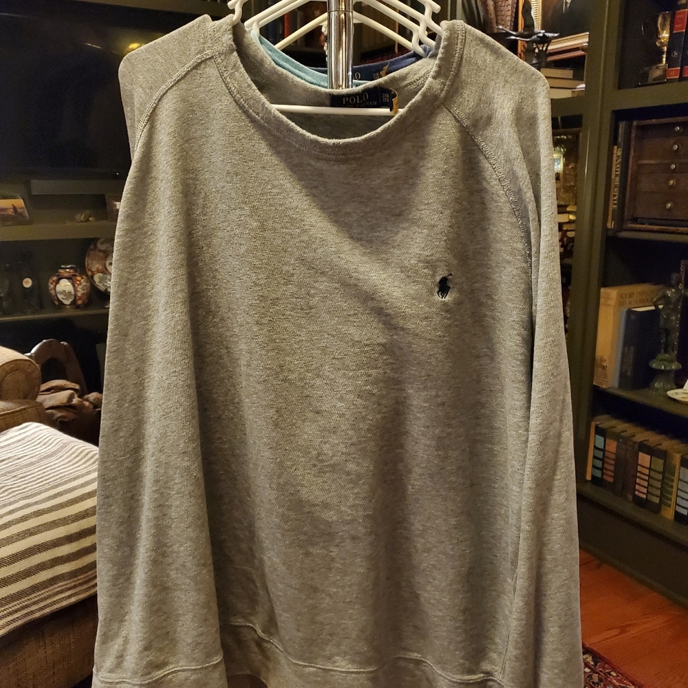 Polo by Ralph Lauren Heather Gray Sweatshirt